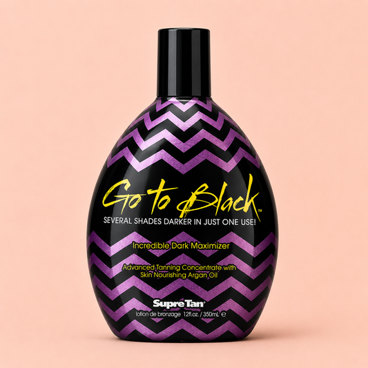 Supre Tan Go To Black Dark Maximiser 350ml Bottle