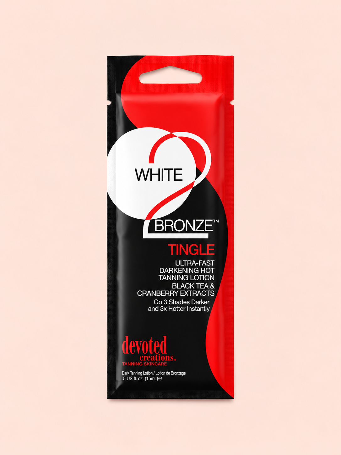 Devoted Creations White 2 Bronze Tingle 15ml Sachet