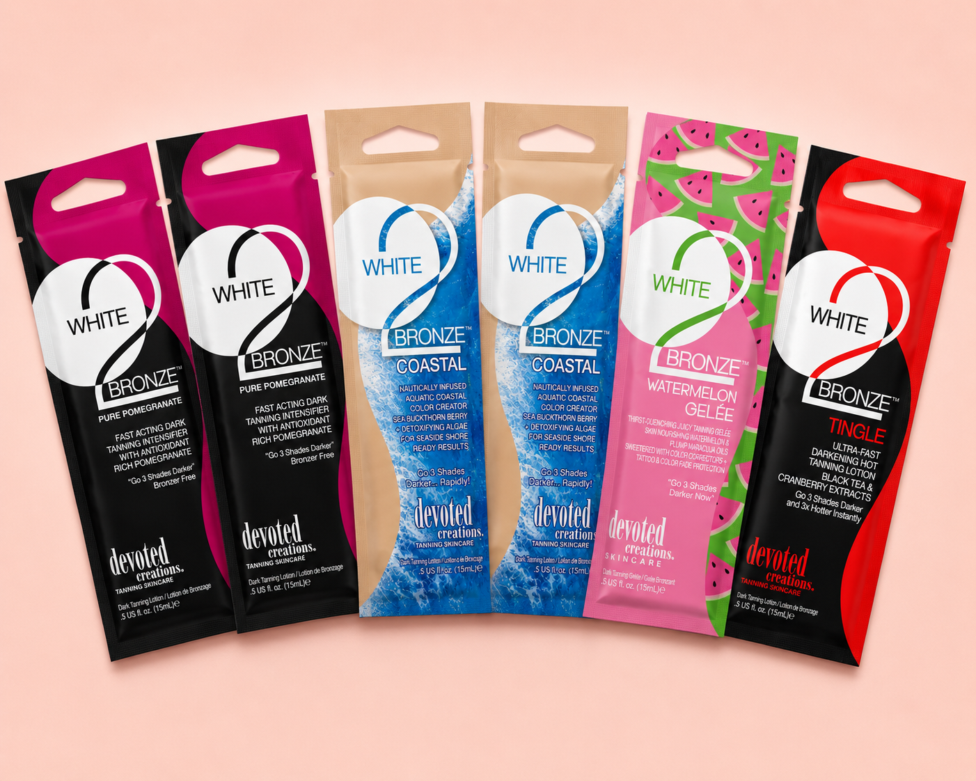 Lumova White 2 Bronze Discovery 6 Sachet Bundle