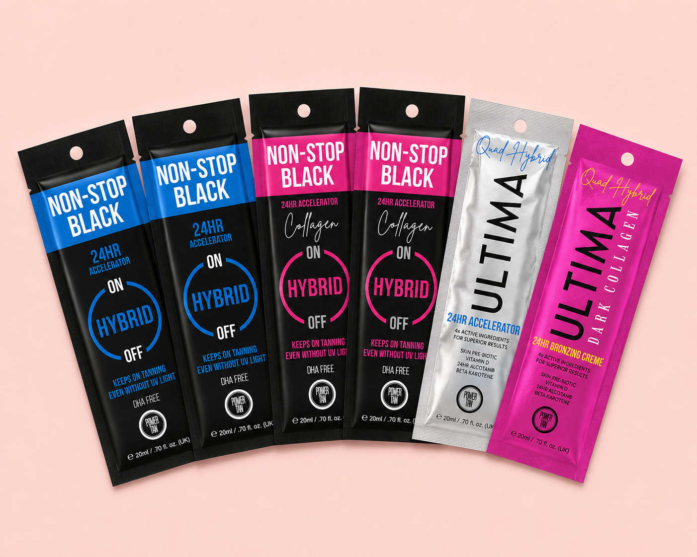 Lumova Power Tan Discovery 6 Tanning Sachet Bundle