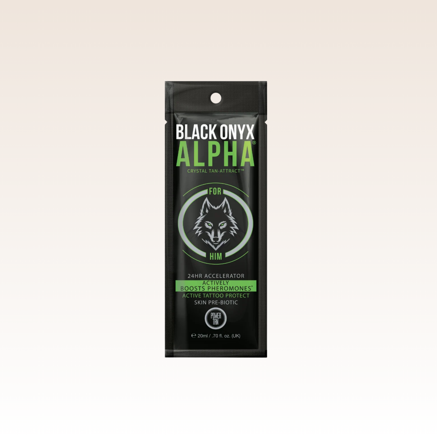 Power Tan Black Onyx Alpha Sachet